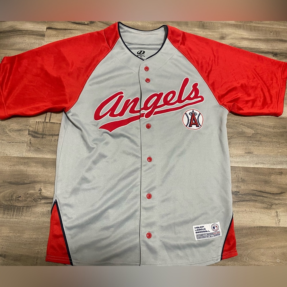 Vintage angels MLB jersey size medium By: dynasty